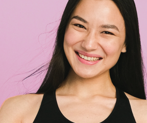 Client smiling after a relaxing massage in La Fortuna